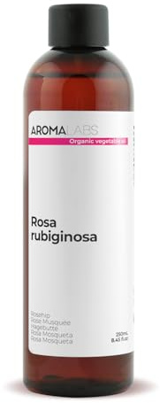 Rosa Mosqueta BIO (Rosa rubiginosa) - 250 mL - Olio Vegetale Vergine e Certificato Cosmos - Aroma Labs - Made in France