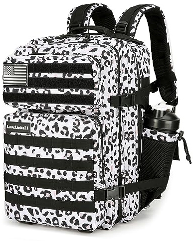 Lovelinks21 Sac à dos tactique 25 L imperméable pour homme et femme
