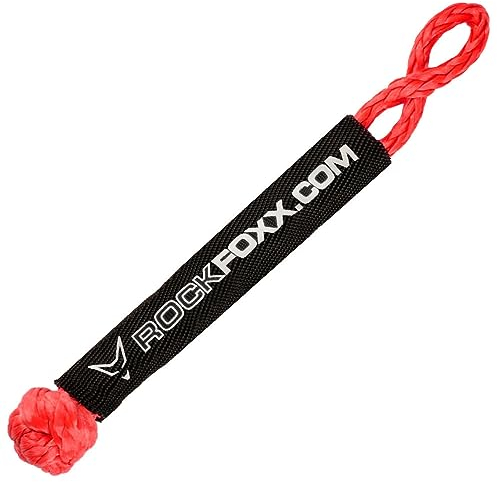 Premium Nylon Softschäkel - Bruchlast 14,1 t, Nutzlast 7 t - Perfekt für Offroad, Bootsfahrt- Flexibel & sicher - 10 mm x 500 mm, Softschäkel, Tauwerkschäkel Offroadschäkel, Bergeschäkel