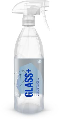 GYEON Q²M Glass+ - Detergente per vetri auto idrofobo - Visione migliorata in tutte le condizioni - Autopulente e idrorepellente - Superficie liscia e antistatica - Prodotti per la manutenzione