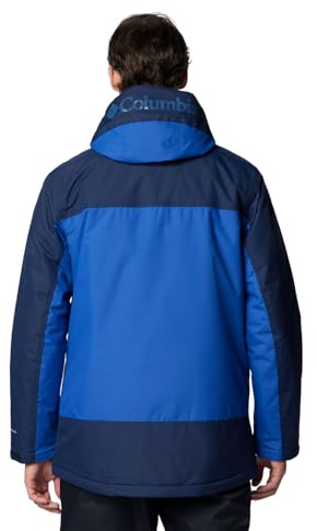 Columbia Men's Shotski Jacket, Mountain Blue/Collegiate Navy, Medium