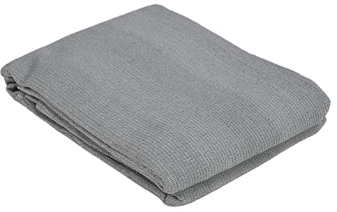 LiebeWH Hochleistungs-Mesh-Windschutzscheibenstoff, Schattennetz, Netzstoff, Balkon-Sichtschutz, Zaunabdeckung, HDPE, Wiederverwendbare Kupferkabelschlaufe, Einfach zu Installierendes