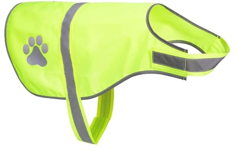 VIEWBRITE SAFETY Reflective Adjustable Dog Safety Vest Pet K-9 High Visibility Apparel for Outdoor Activities Walking Hunting (Small, Dog Vest)