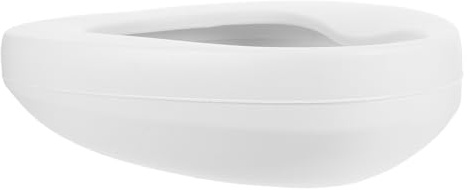 Healeved Tragbare Bettpfanne für Ältere Patienten Auslaufsicheres Kunststoff Urinal mit Ergonomischem Design Flexibel für Krankenhaus und Heimgebrauch