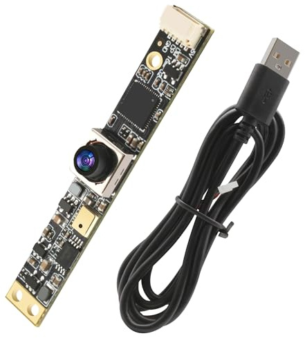 Accum USB Kameramodul 16MP mit Mikrofon, 100°Weitwinkel Ohne Verzerrung | 4K Autofokus IMX298 Sensor Lightburn Kamera für Computer, Maschinelles Sehen, Laptop, Raspberry Pi
