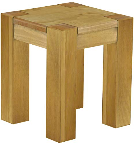 Hocker Rio Kanto Brasil Pinie Massivholz Esszimmerbank Küchenbank Holzbank - Größe und Farbe wählbar Brasilmöbel