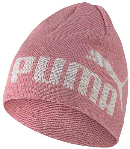 PUMA ESS Logo Beanie Mütze, Unisex Erwachsene, Rosa, Einheitsgröße