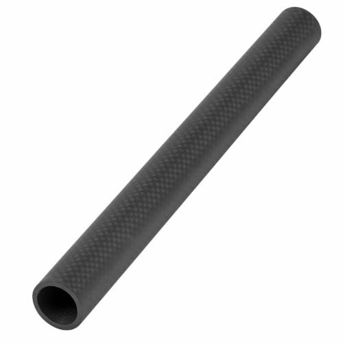 Tubo del di guida di asta del diametro di 19 mm, asta della metropolitana della macchina fotografica ad alta resistenza per la gabbia della macchina fotografica per la foto della | Leggera e Resistente, Facile da Installare, Compatibile con Accessori Follow Focus e Paraluce, Lunghezze Multipla a Scelta