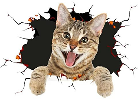 Niedliche 3D Stereo Katze Aufkleber Abnehmbare Auto Aufkleber Anime Lustige Dekoration Kätzchen Aufkleber Auto Styling Aufkleber