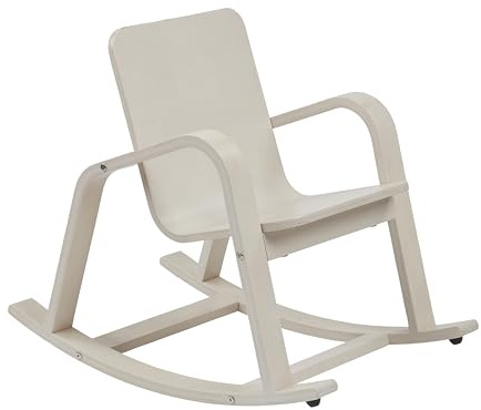 ECR4Kids Bentwood Rocking Chair, Kids Furniture, White Wash