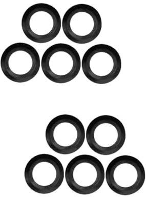 Hemobllo 10pièces Joints Caoutchouc Pour Lavabo Joints Étanchéité Pour Filtre De Drainage Gaskets Universels Pour Siphon De Cuisine