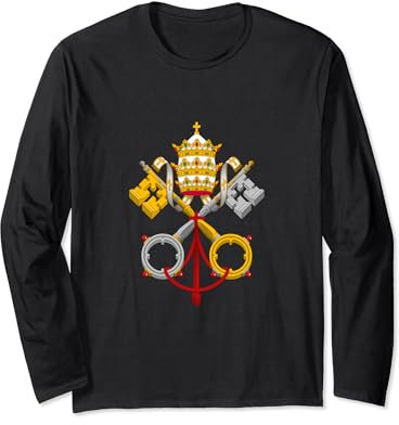 Emblem der Papsttum SE Langarmshirt