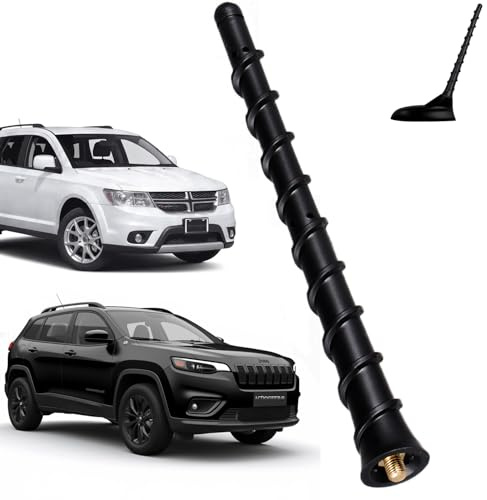 Acdogeer 7 Inch Antenna for 2011-2025 Jeep Cherokee Grand Cherokee Dodge Avenger Liberty Durango Dart Journey Chrysler 200 Fiat 500 OEM 5091100AA 68297936AA 5091100AB