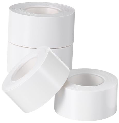 GRIRIW 4rollen Thermoetiketten Thermoaufkleber Versandetiketten Selbstklebend Hitzebeständig Leicht Abzureißen Aus Papier