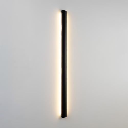 Lámpara de pared exterior e interior grande metálica, aplique techo estilo náutico LED antracita negro, jardín terraza balcón IP65, doble luz 2700K 22W, moderna y minimalista
