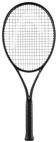 Head Speed Mp Legend 2025 Tennisschläger Schwarz-Weiß Unbesaitet 300G L3 Neu | Besaitete mittlere Spannung mit Velocity 16G Saite