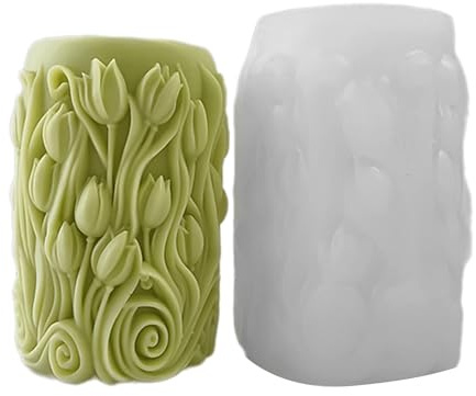Moule flexible en silicone professionnel pour décoration de savon, gâteaux