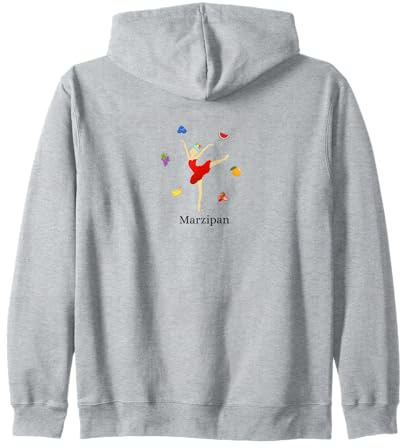 Marzapane Terra dei Dolci Schiaccianoci Balletto Grafica Natale Felpa con Cappuccio