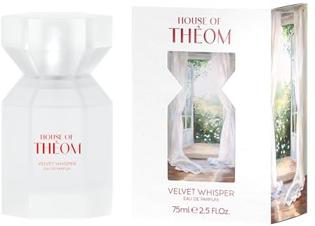 HOUSE AF THOM Velvet Whisper Eau de Parfum 75 ml – fräsch damparfym med | Mandarin & apelsinblomma, blommig och pulverrig, fräsch doft, långvarig