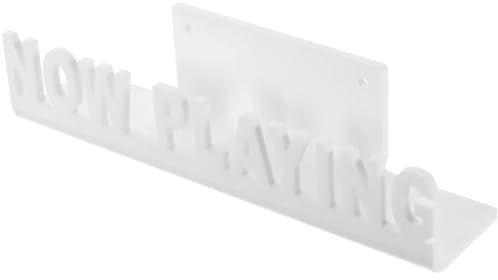 Hylla för display Skivställ Vinyl Display Rack CD-skivor Akryldokument Lätt att montera