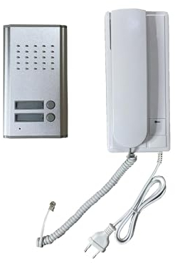 TEMPO DI SALDI Coppia Citofono Campanello Con Due Cornette Per Cancelli Da Esterni Interni