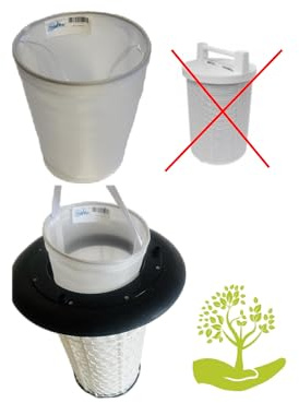 EasyFilter Panier Skimmer PREFILTRE Compatible MAGILINE FX 30-40-50 Diamètre 230mm Hauteur 300mm