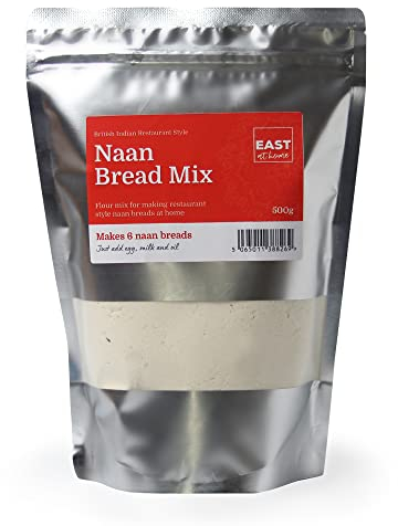 Naan Bread Mix | 500G Pack | Make Restaurant Style Naan Breads at Home | East At Home