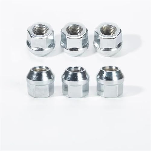 Contratuerca De Rueda 6 Tuercas Extremo Abierto 3/4 (19 Mm) Hexagonales 0,83 Pulgadas (21 Mm) Altura, Tuercas Rueda Asiento Cónico M12x1.25,M12x1.5,M14x1.5,M14x2,1-2-20 Tuercas Cubo Rueda(1-2-20)