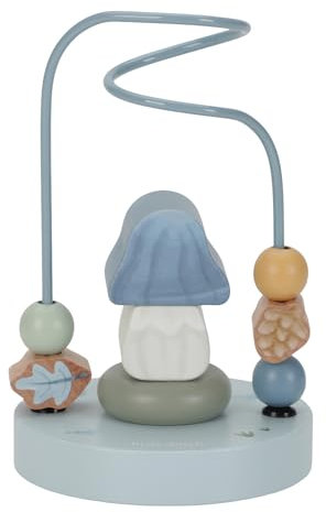 Little Dutch 7233 FSC Holz Aktivitätsspirale Motorikschleife klein - Forest Friends