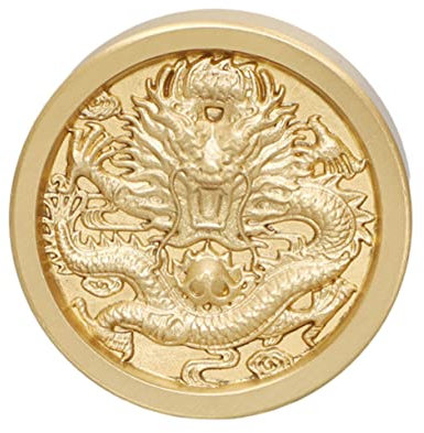 BUGUUYO Rundes Messing Paperweight Für Kalligraphie Und Malerei Hochwertige Druckgewicht Für Schreibtisch Elegantes Design Für Chinesische Kultur Und
