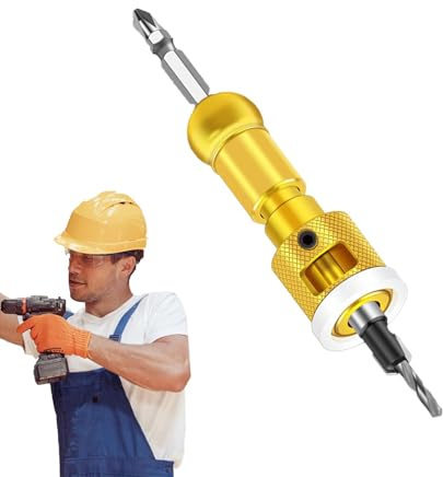 Taladro avellanador para madera,Taladro avellanador | Taladro avellanador Herramientas de carpintería - Herramientas de carpintería ajustables con escala y limitador para decoración del hogar