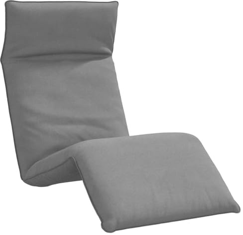 vidaXL Sonnenliege Klappbar Grau 175x54x8,5 cm Oxford-Gewebe