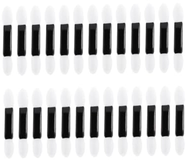 VALICLUD 100 pièces Pinceaux Ombres Paupières Double Embout Éponge Maquillage Artistique Voyage Accessoires Sourcils