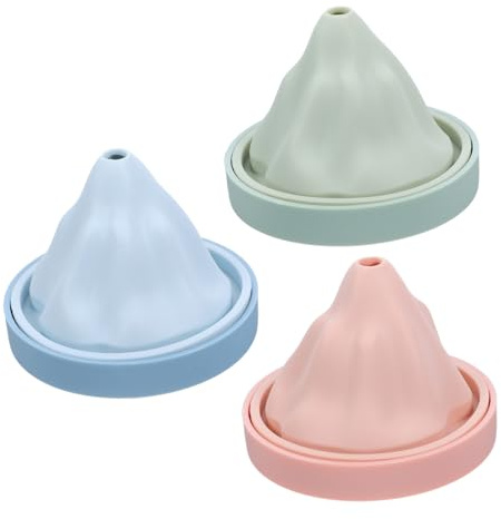 Toyvian Moule à Glaçons Silicone Forme Montagne Set Pratique Bac à Glace Réutilisable Tray