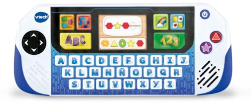 VTech - Consola portátil Tech & Game, Juguete para niños +3 años, Versión ESP
