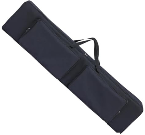 Funda Para Teclado Bolsa for teclado de piano eléctrico portátil 88 teclas, mochila digital tela Oxford varios tamaños(136 * 33 * 17cm)