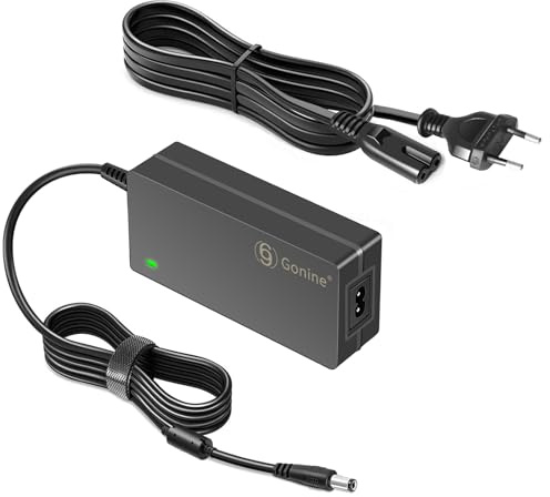 24V 2,5A Netzteil 60W Adapter Ladegerät mit 5,5 x 2,5 mm DC-Steckverbinder | 24 Volt Netzteil für 24 V 1A 1,5 A 2A 2500 mA-Geräte Logitech G920 G29, imprimantes, LED-Lichtstreifen