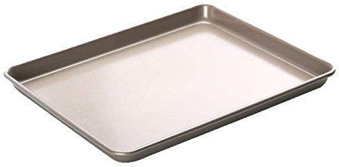 Tubayia Non-stick bakform bakplåt rektangulär pizzabläder kakplåt för ugn