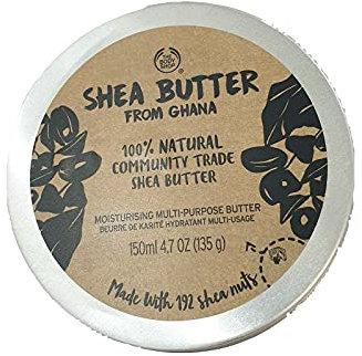 The Body Shop Shea Butter 100% Natural, for dry Skin, Green Scent, Vegan