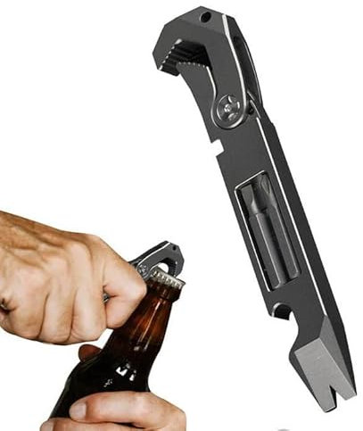 -Hebeleisen, Kleines Brecheisen, leichtes Titan, EDC-Werkzeuge und -Gadgets Brecheisen-Werkzeuge Hand-Outdoor-Camping-Ausrüstung EDC-Multifunktionswerkzeuge