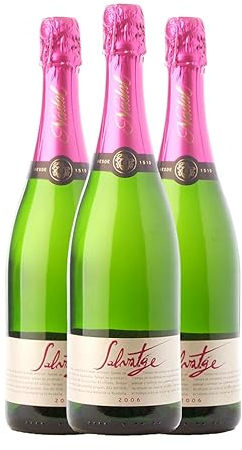 Nadal Salvatge Brut Cava Gran Reserva 75 cl Espumoso blanco (Caja de 3 Botellas de 75 cl)