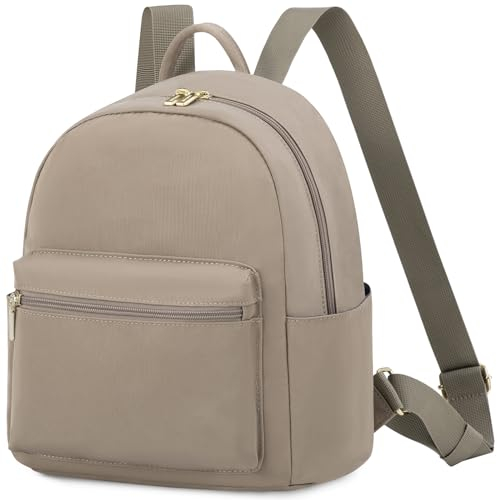 LOVEVOOK Rucksack Damen Klein, Wasserdicht Kleiner Rucksäcke Handtasche Elegant, Mini Damenrucksack City Rucksack Tagesrucksack Modern Rucksacktasche damen 2 in 1 für Schule Reise Arbeit