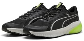 Puma Cell Glare, Road Running Shoe Unisex - Adulto, Puma Black Yellow Alert, 44.5 EU