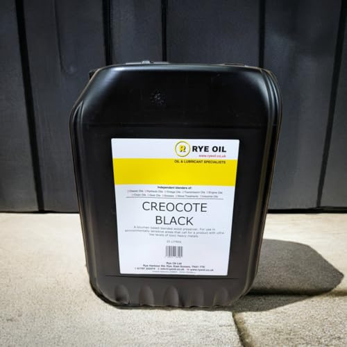 Creocote Black 20l - Fence and Shed Stain Oil Treatment