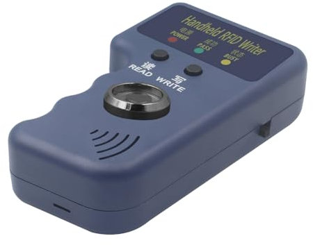 LYEAA Lector de tarjetas RFID de mano de 125 kHz, copiadora, duplicador, escritor, clonador para tarjetas con chip T5577 EM4305 CET5200 TM