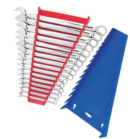 Supports de clés magnétiques pour mur, ensemble de plateaux à outils, support de clé à extrémité ouverte pour boîte à outils, solution de rangement pratique pour garage ou atelier