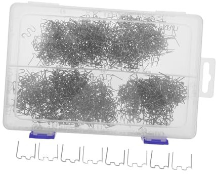 CHILDWEET 1000pièces Agrafes Chaudes Pour Réparation Plastique Pour Soudage De Pare-chocs Tableaux De Bord Et Accessoires Plastique