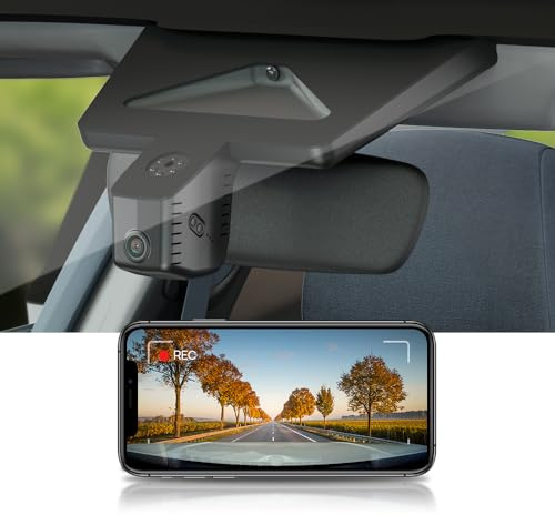 Fitcamx Dashcam 4K Kompatibel mit 2024 2025 Skoda Kodiaq 2 (HD2-D2100), OEM Dash Camera für Autos, 2160P UHD Video WiFi, G-Sensor, Loop-Aufnahme, WDR Car Camera, Plug&Play, Nachtsicht, mit 64GB Karte