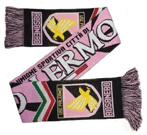 Palermo Classic Logo Fan Schal - Fußball Jaquard Schal