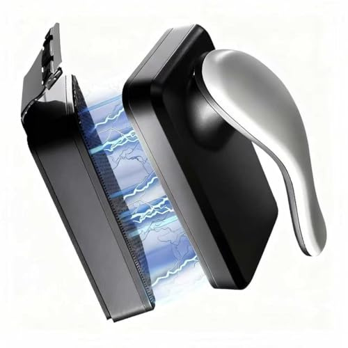 2-in-1 Aquarium magnetic Fish Tank Cleaner with Removable Scraper